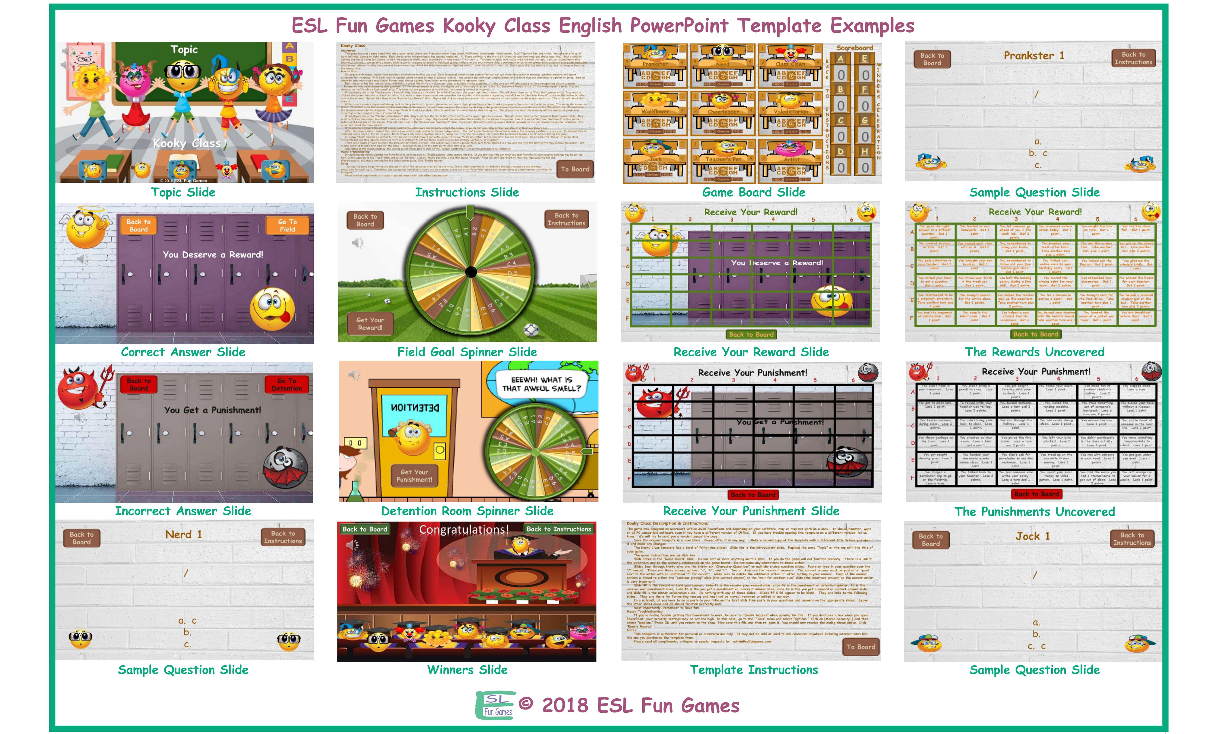 Detail Template Ppt Game Nomer 46