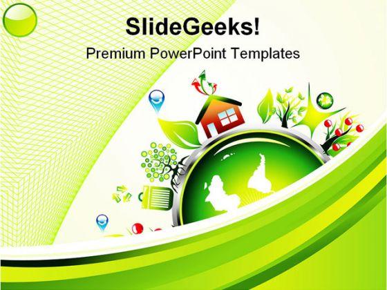 Detail Template Ppt Go Green Nomer 3