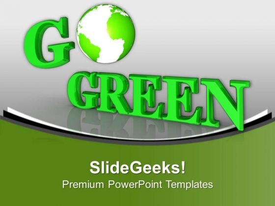 Detail Template Ppt Go Green Nomer 21