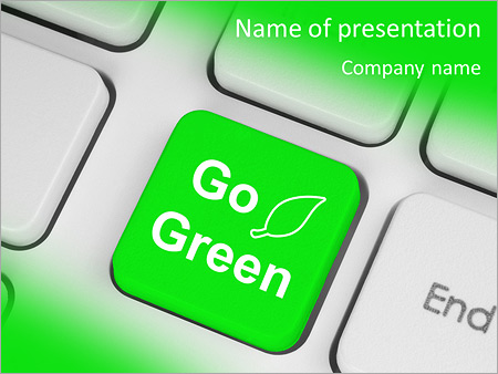 Detail Template Ppt Go Green Nomer 52