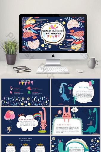 Detail Template Ppt Gratis Lucu Nomer 17