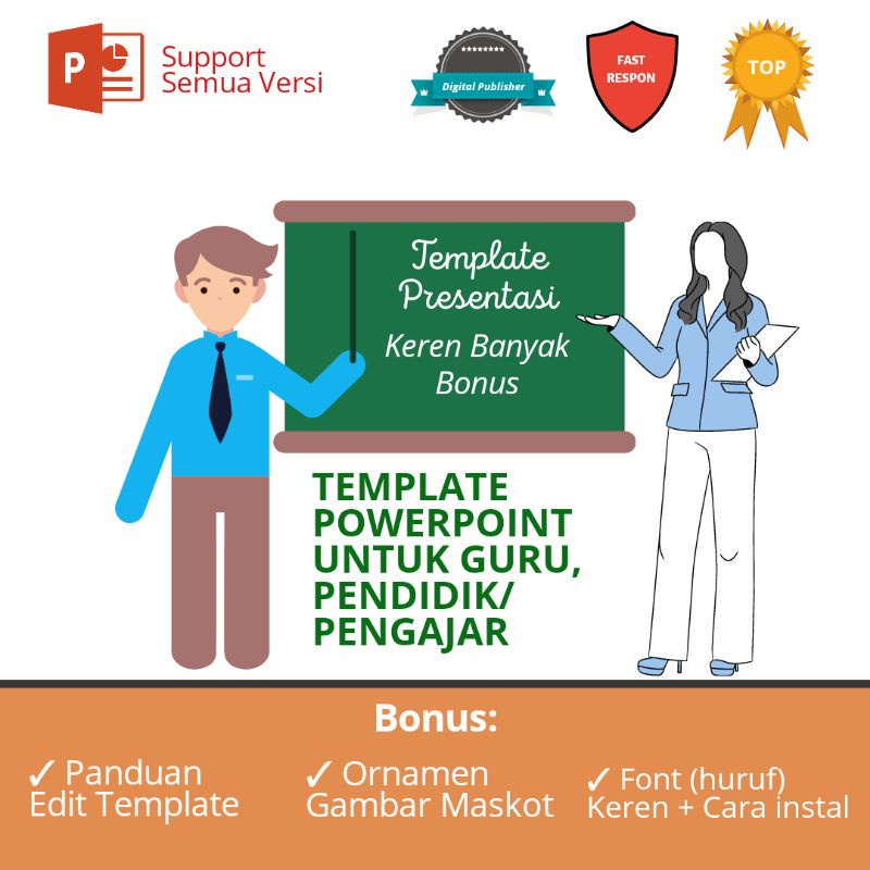 Detail Template Ppt Guru Nomer 24