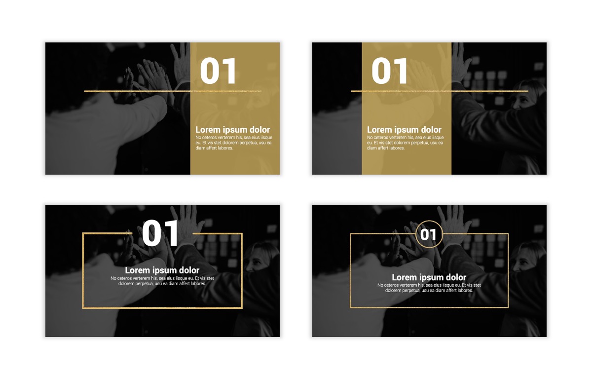 Detail Template Ppt Hitam Nomer 6