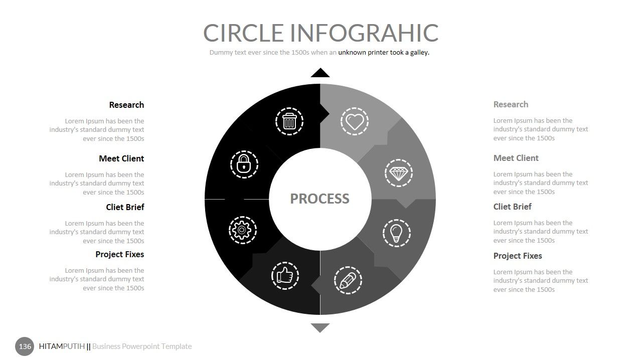 Detail Template Ppt Hitam Nomer 18