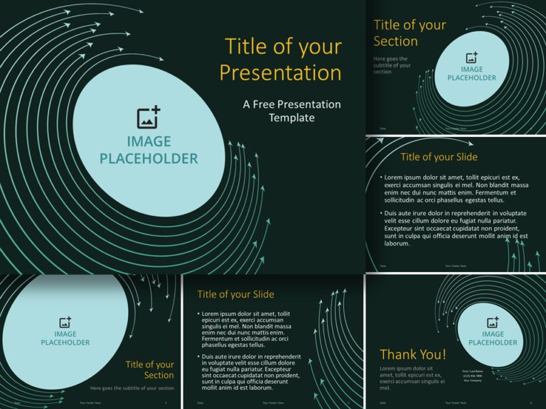 Detail Template Ppt Hitam Nomer 21