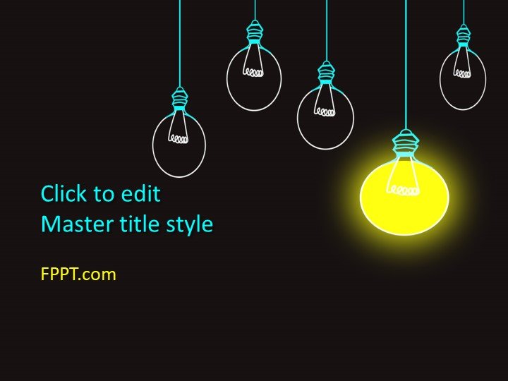 Detail Template Ppt Hitam Nomer 33