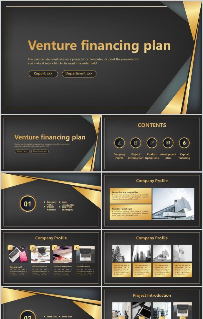 Detail Template Ppt Hitam Nomer 44