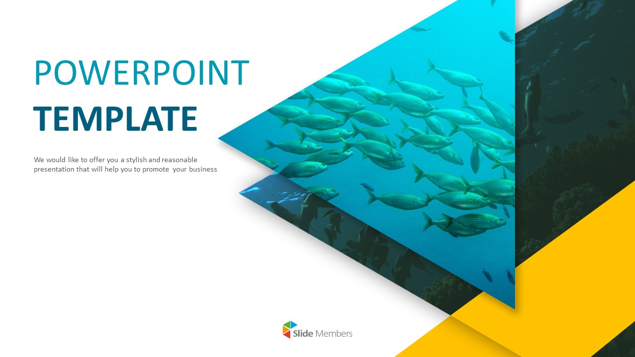 Template Ppt Ikan - KibrisPDR