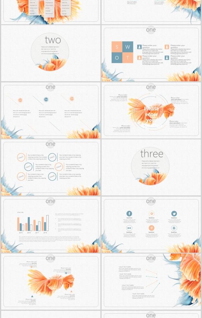 Detail Template Ppt Ikan Nomer 36