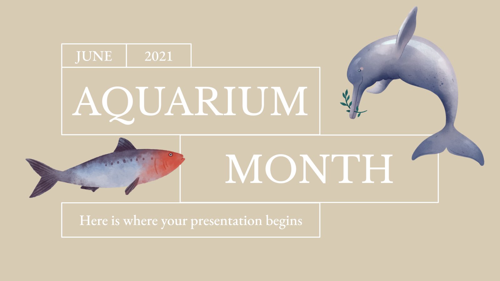 Detail Template Ppt Ikan Nomer 46