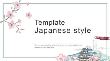 Detail Template Ppt Jepang Nomer 21