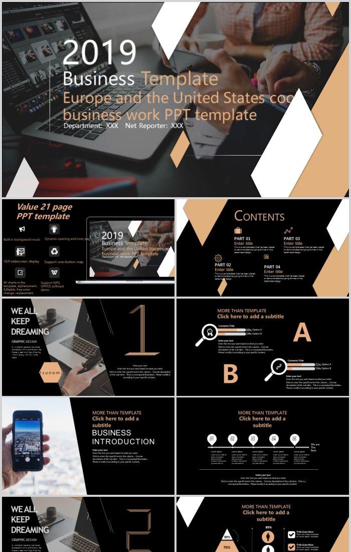 Detail Template Ppt Kantor Nomer 12