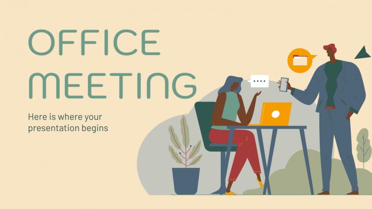 Detail Template Ppt Kantor Nomer 40