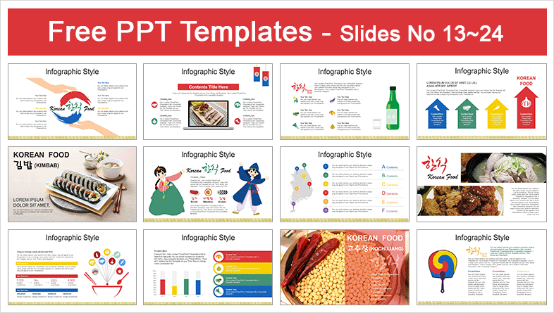 Detail Template Ppt Korea Nomer 33