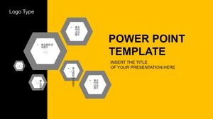 Detail Template Ppt Kuning Nomer 10