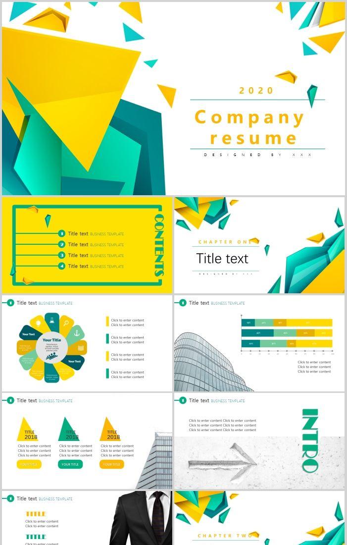 Detail Template Ppt Kuning Nomer 20