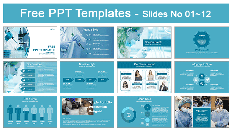 Detail Template Ppt Laboratorium Nomer 29