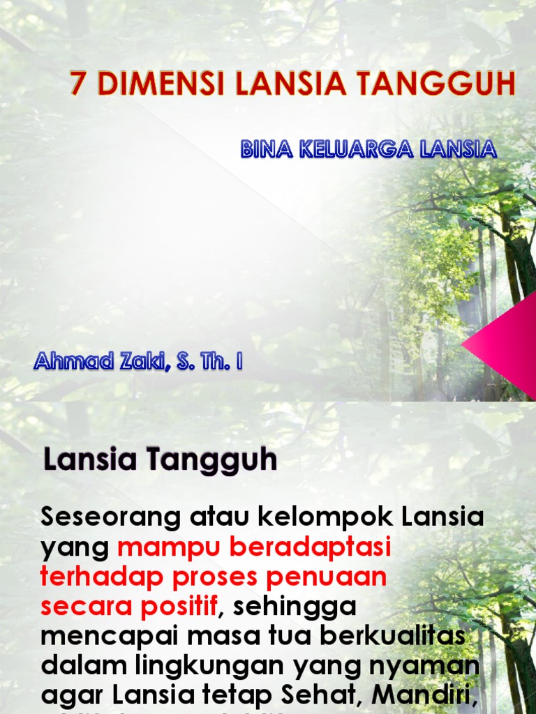 Detail Template Ppt Lansia Nomer 32