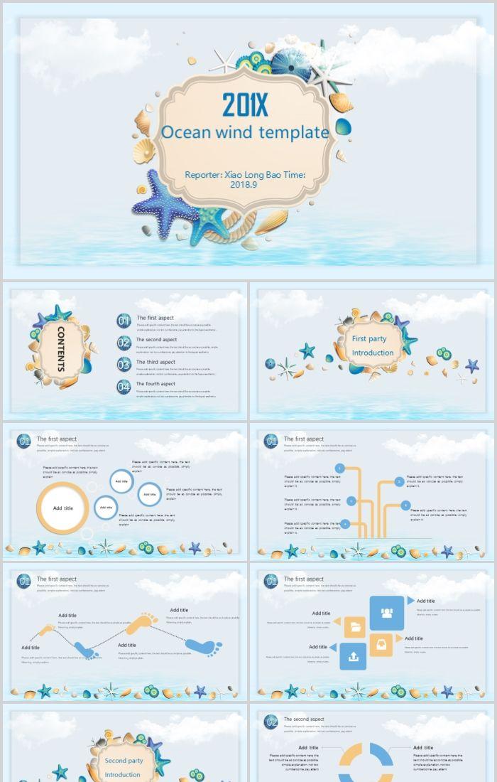 Detail Template Ppt Laut Nomer 5