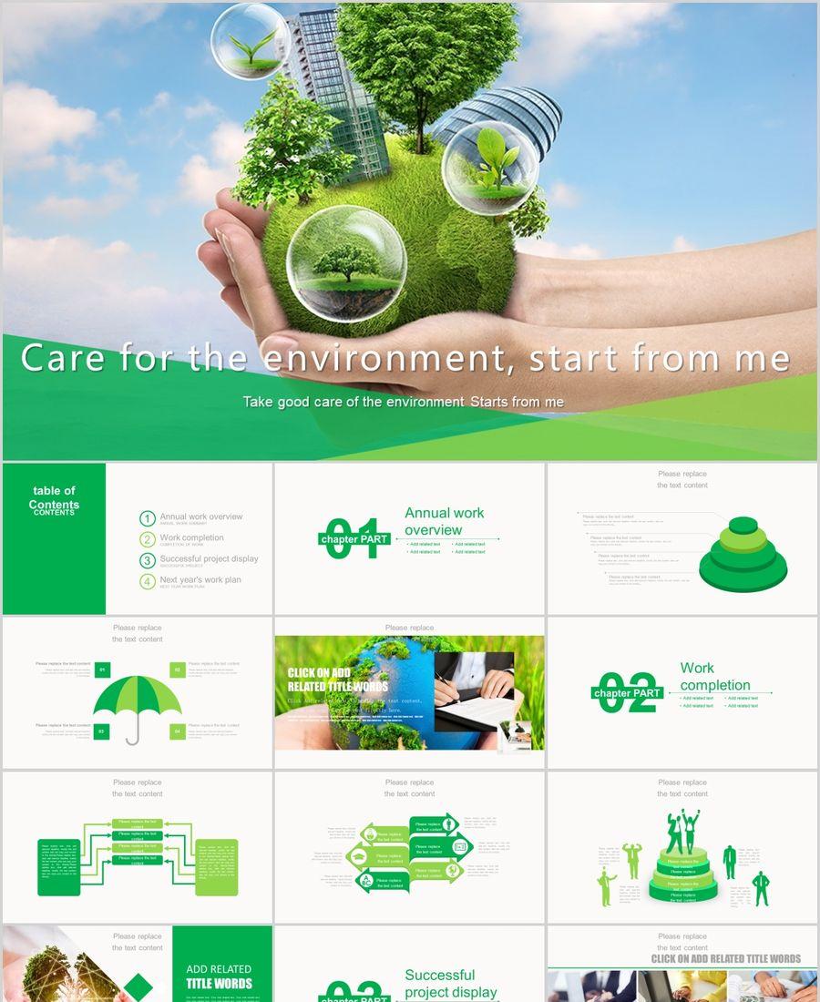 Detail Template Ppt Lingkungan Nomer 13