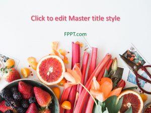 Detail Template Ppt Makanan Nomer 44