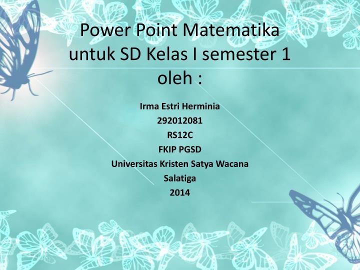 Detail Template Ppt Matematika Sd Nomer 47