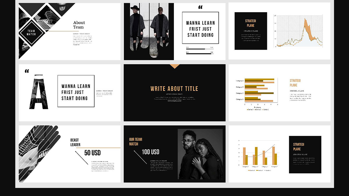 Detail Template Ppt Minimalis Nomer 28