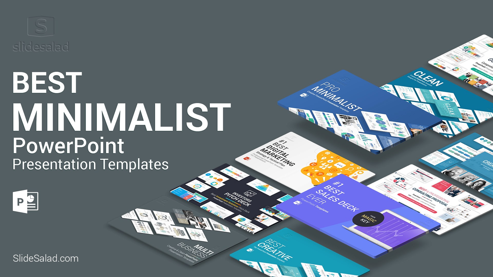 Detail Template Ppt Minimalis Nomer 34