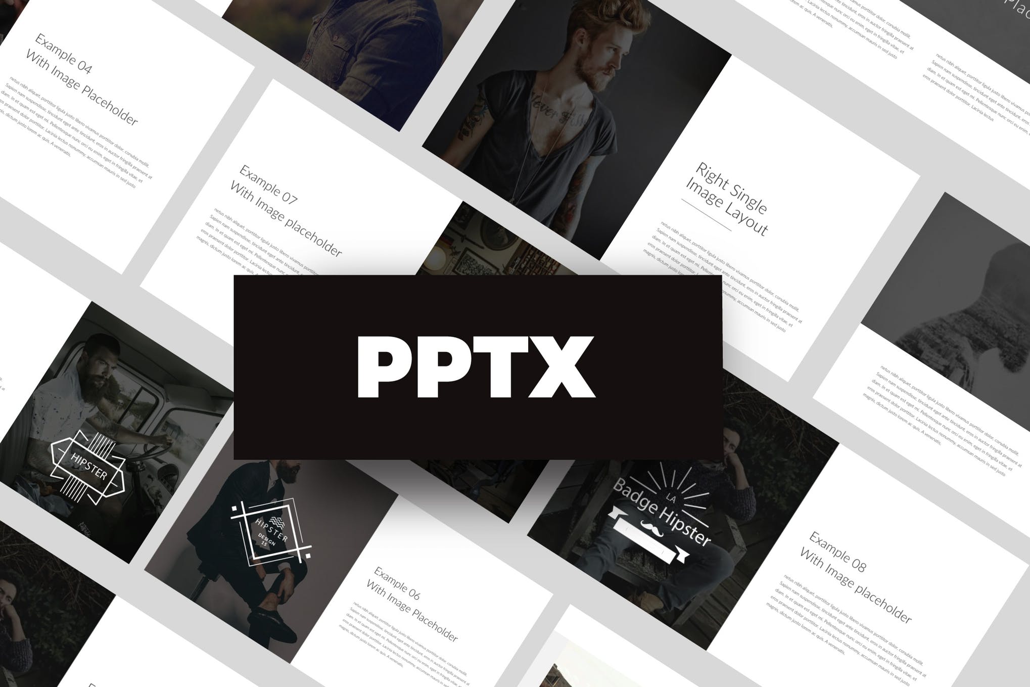 Detail Template Ppt Minimalis Nomer 36