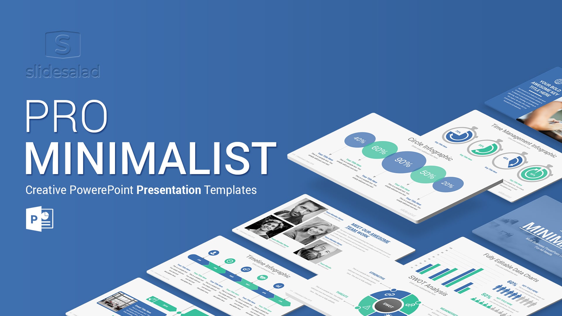 Detail Template Ppt Minimalis Free Nomer 35