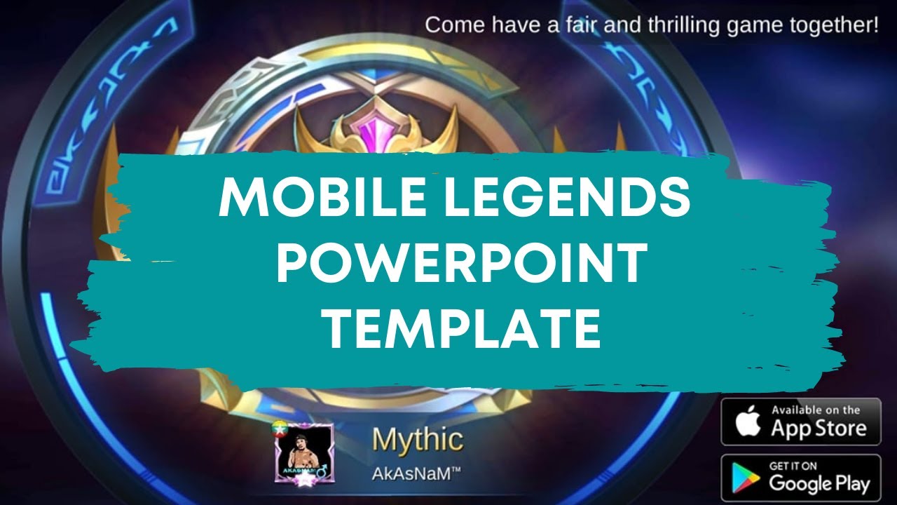 Template Ppt Mobile Legend - KibrisPDR