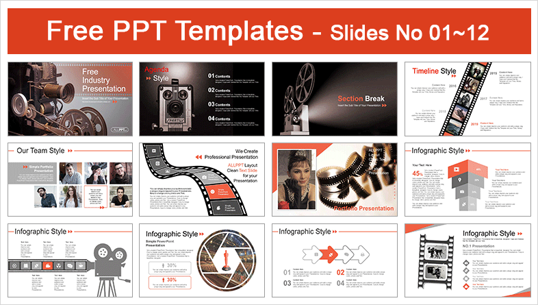 Detail Template Ppt Movie Nomer 5