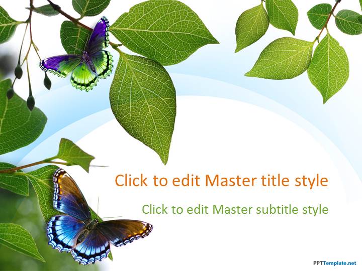 Detail Template Ppt Nature Nomer 37