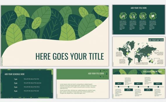 Detail Template Ppt Nature Nomer 39