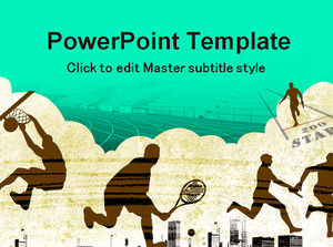 Detail Template Ppt Olahraga Gratis Nomer 33