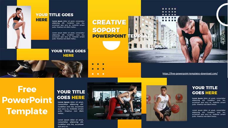 Detail Template Ppt Olahraga Gratis Nomer 8