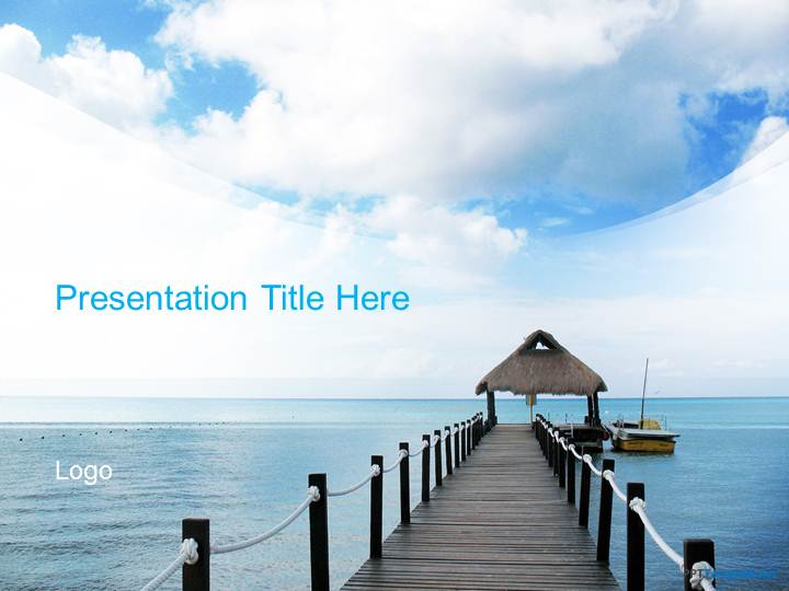 Detail Template Ppt Pantai Nomer 22