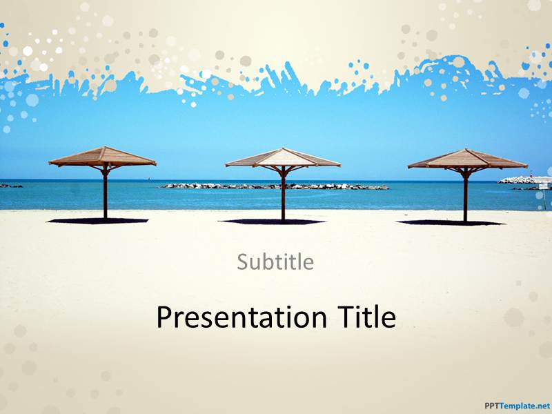 Detail Template Ppt Pantai Nomer 4