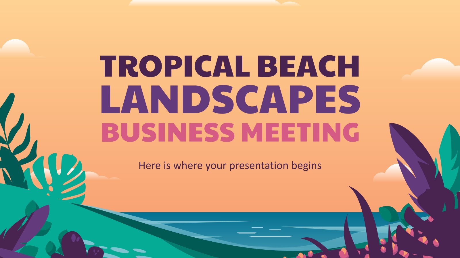 Detail Template Ppt Pantai Nomer 35