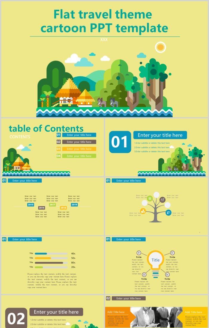 Detail Template Ppt Pariwisata Nomer 13