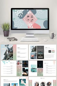 Detail Template Ppt Pinterest Nomer 30