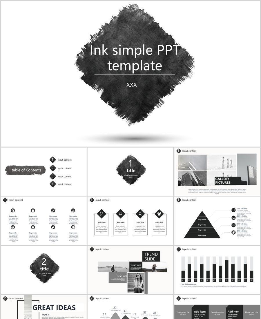 Detail Template Ppt Putih Nomer 44
