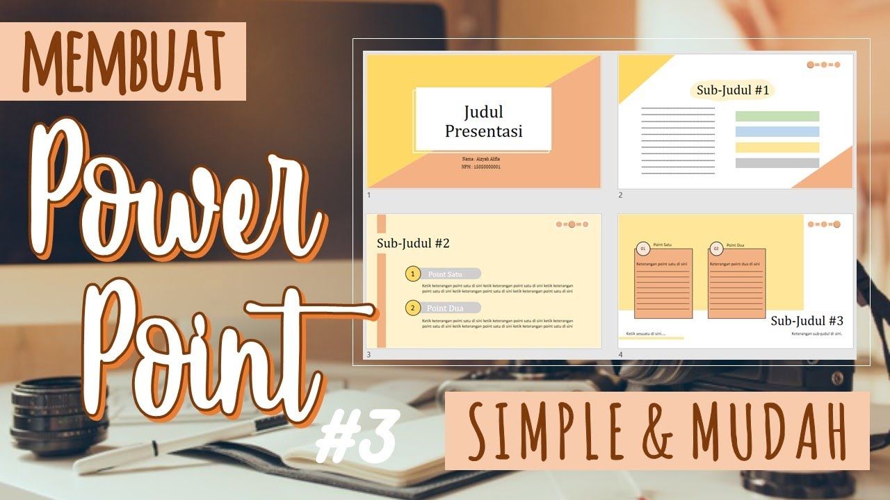 Detail Template Ppt Sederhana Tapi Menarik Nomer 33