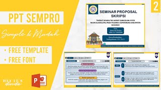 Detail Template Ppt Seminar Proposal Free Nomer 49