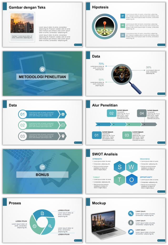 Detail Template Ppt Sempro Nomer 2