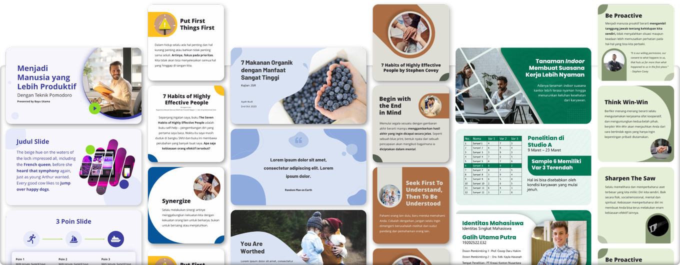 Detail Template Ppt Sempro Nomer 42