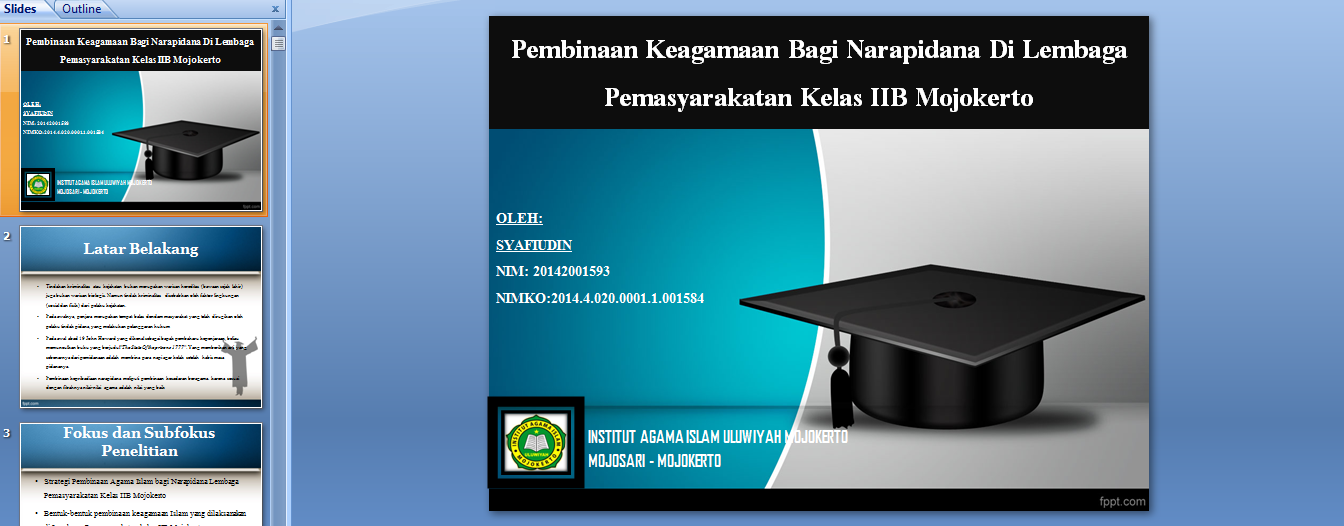 Detail Template Ppt Sempro Nomer 44