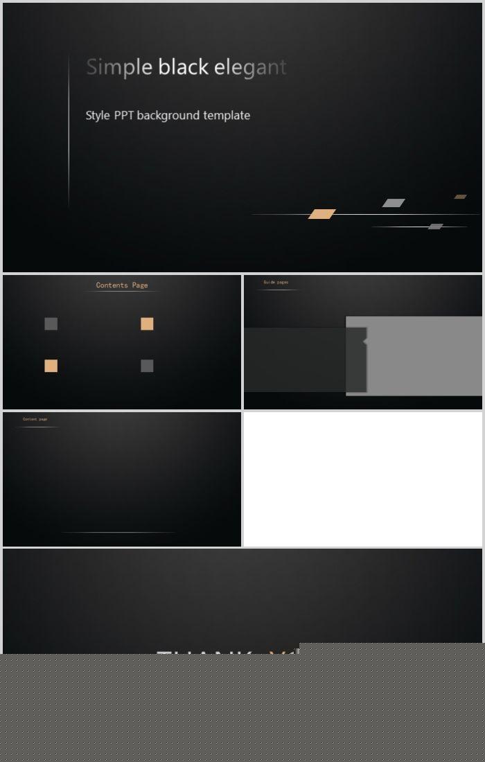 Detail Template Ppt Simple Elegan Nomer 30