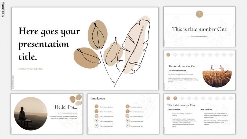 Detail Template Ppt Simple Elegan Nomer 7
