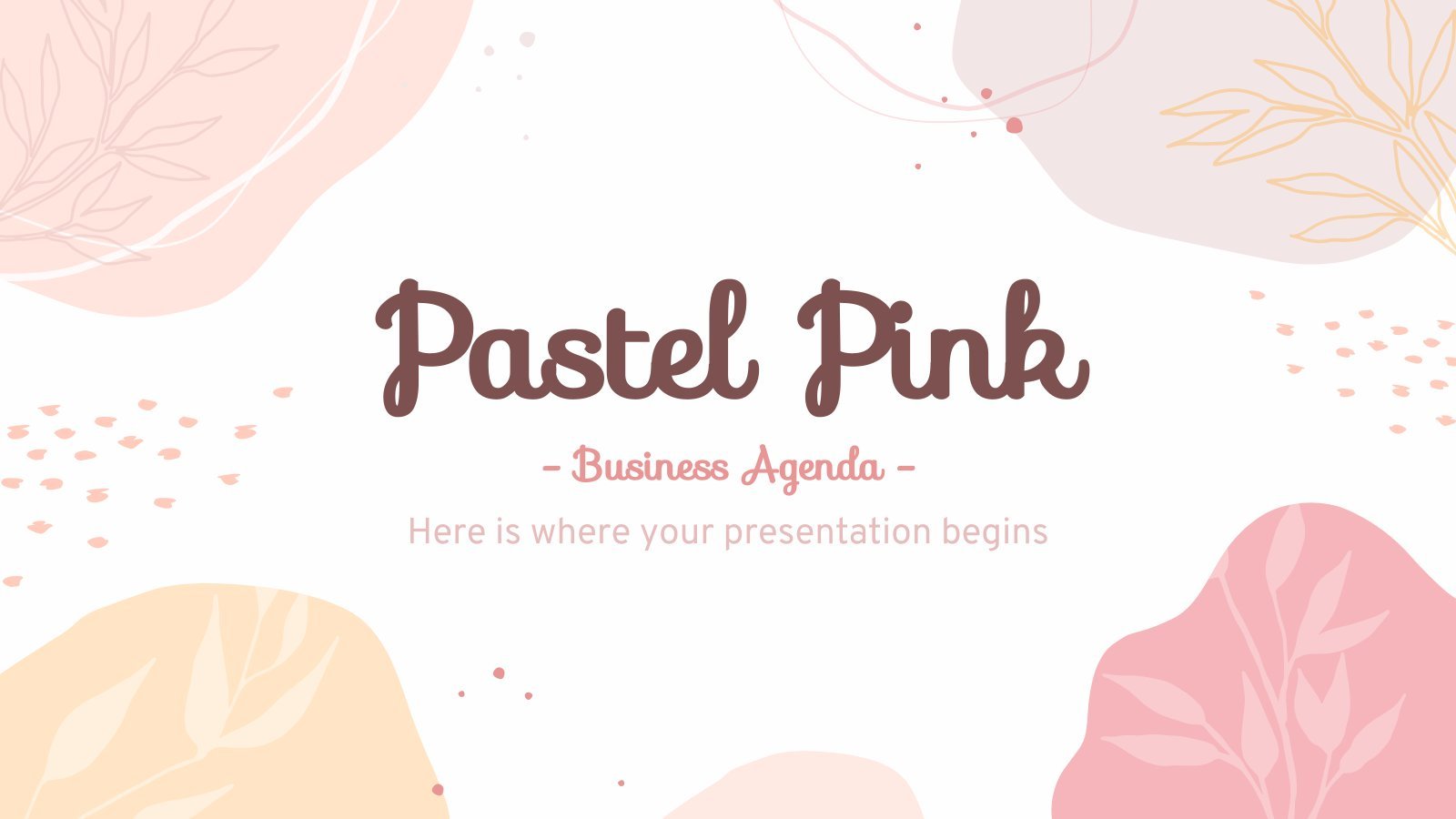 Detail Template Ppt Simple Pastel Nomer 42